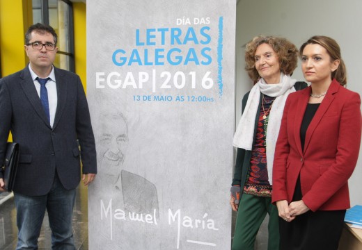 A EGAP destaca o compromiso do poeta Manuel María co galego e a súa contribución á normalización do idioma entre as novas xeracións